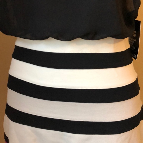 Express Colorblock Midi Bodycon Dress NWT - Picture 7 of 8